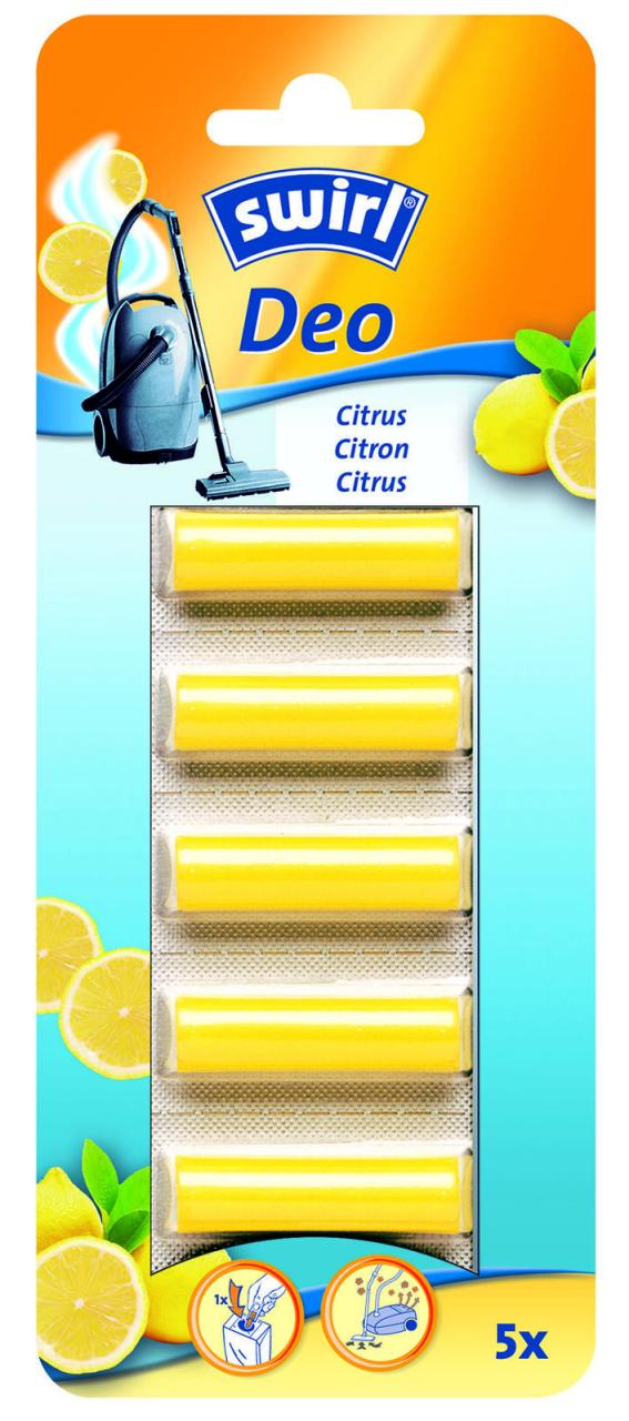 swirl® Staubsauger-Deo-Sticks Citrus 5 St. von swirl®