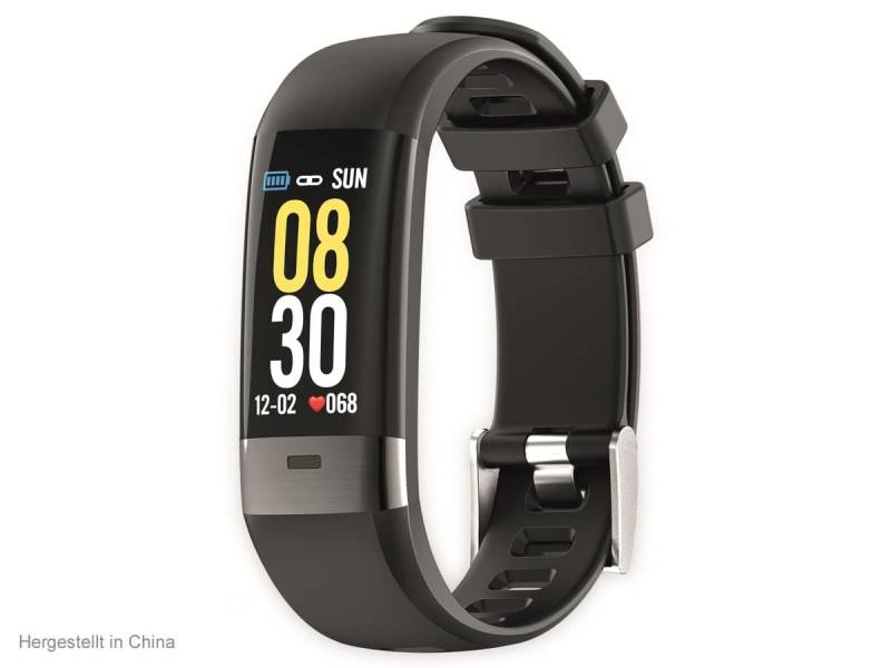 SWISSTONE Fitness-Armband SW 620 ECG, schwarz von swisstone