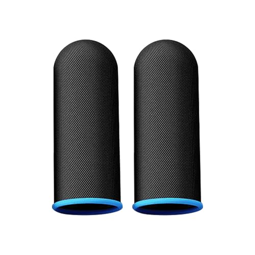Fingerhülse – 2 Stück Fingerhüllen | Mobile Spiel-Fingerabdeckungen | Controller für bewegliche -Ärmel | Fingerschutz | Fingerschutz | Schweißschutz aus Kohlefaser von syayw