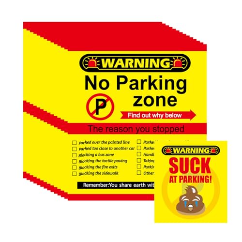 syayw Scherz-Parkkarten,Lustige 50 Stück Parkkarten für Humorvolle Streiche und Späße - 50 Stück Hinweiszettel Für Auto, Familie, Freunde & Feiertage Wie Weihnachten & Valentinstag syayw Scherz-Parkkarten,Lustige 50 Stück Parkkarten für Humorvolle Streiche und Späße - 50 Stück Hinweiszettel Für Auto, Familie, Freunde & Feiertage Wie Weihnachten & Valentinstag von syayw