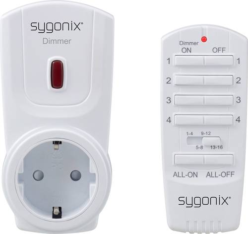 RSL Dimmer-Set Zwischenstecker Schaltleistung (max.) 300W Reichweite max. (im Freifeld) 70m von sygonix