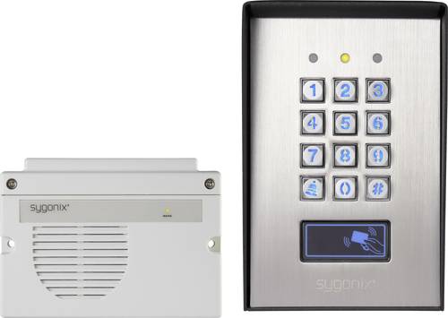 Sygonix 1582020 Codeschloss Aufputz IP66 mit beleuchteter Tastatur, mit separater Auswerteeinheit Sygonix 1582020 Codeschloss Aufputz IP66 mit beleuchteter Tastatur, mit separater Auswerteeinheit von sygonix
