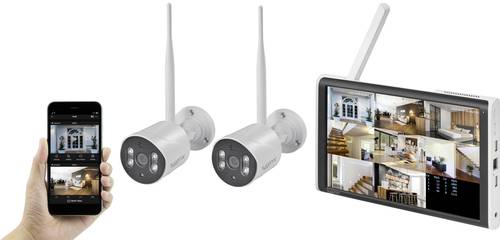 Sygonix Funk-Überwachungskamera-Set 8-Kanal mit 2 Kameras 1920 x 1080 Pixel 2.4GHz Sygonix Funk-Überwachungskamera-Set 8-Kanal mit 2 Kameras 1920 x 1080 Pixel 2.4GHz von sygonix
