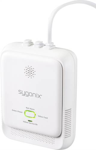 Sygonix Gasmelder mit App-Steuerung netzbetrieben detektiert Methan Sygonix Gasmelder mit App-Steuerung netzbetrieben detektiert Methan von sygonix