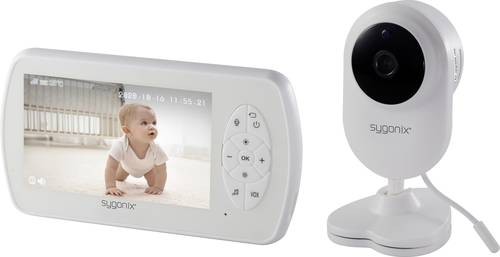 Sygonix HD Baby Monitor SY-4548738 Babyphone mit Kamera Kabellos 2.4GHz Sygonix HD Baby Monitor SY-4548738 Babyphone mit Kamera Kabellos 2.4GHz von sygonix