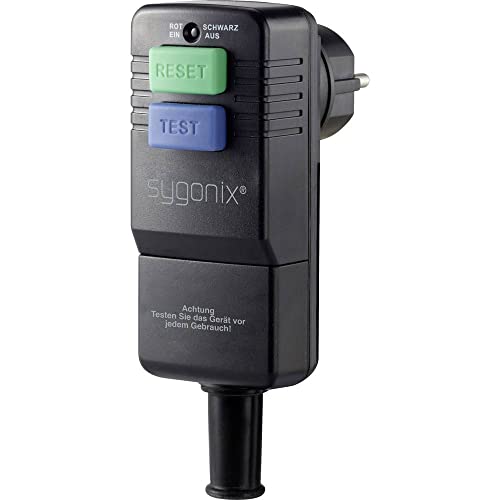 Sygonix SY-3779070 Personenschutz-Schalter 230 V Schwarz IP54 Sygonix SY-3779070 Personenschutz-Schalter 230 V Schwarz IP54 von sygonix
