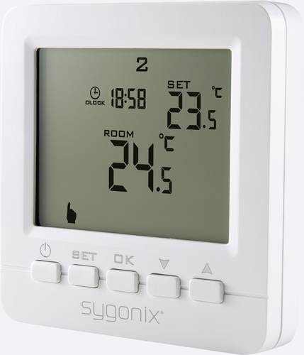 Sygonix SY-4500818 Raumthermostat Unterputz Wochenprogramm 1St. Sygonix SY-4500818 Raumthermostat Unterputz Wochenprogramm 1St. von sygonix