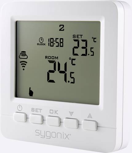 Sygonix SY-4500820 Funk-Raumthermostat Unterputz Wochenprogramm 1St. Sygonix SY-4500820 Funk-Raumthermostat Unterputz Wochenprogramm 1St. von sygonix