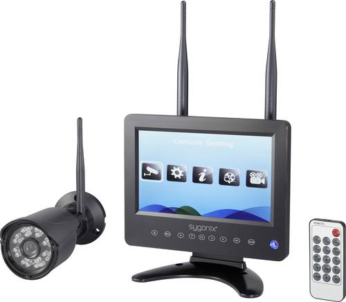 Sygonix SY-4548736 Funk-Überwachungskamera-Set 4-Kanal mit 1 Kamera 1280 x 720 Pixel 2.4GHz Sygonix SY-4548736 Funk-Überwachungskamera-Set 4-Kanal mit 1 Kamera 1280 x 720 Pixel 2.4GHz von sygonix