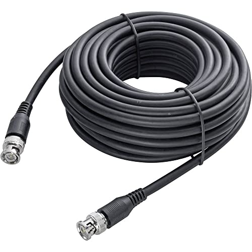 Sygonix SY-4714554 Video Verlängerungskabel [1x BNC-Stecker - 1x BNC-Stecker] 20.00 m Schwarz von sygonix