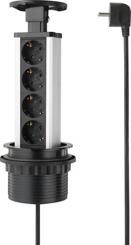 Sygonix SY-4737792 Steckdosenturm Schwarz, Silber Schutzkontakt 1St. Sygonix SY-4737792 Steckdosenturm Schwarz, Silber Schutzkontakt 1St. von sygonix