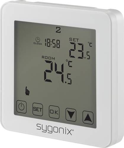 Sygonix SY-4961570 Touch 2 Raumthermostat Unterputz Wochenprogramm 1St. Sygonix SY-4961570 Touch 2 Raumthermostat Unterputz Wochenprogramm 1St. von sygonix