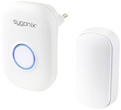 Sygonix SY-5225388 Funkklingel Komplett-Set batterielos, mit Blitzlicht von sygonix