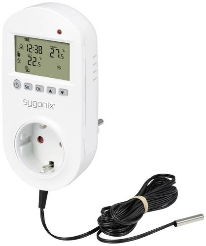 Sygonix SY-5372566 Universalthermostat Zwischenstecker Wochenprogramm 1St. Sygonix SY-5372566 Universalthermostat Zwischenstecker Wochenprogramm 1St. von sygonix