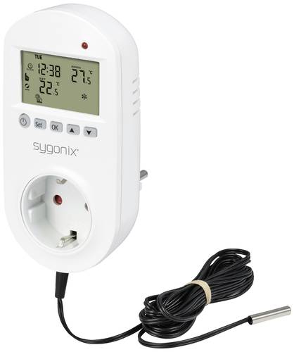 Sygonix SY-5372566 Universalthermostat Zwischenstecker Wochenprogramm 1St. von sygonix