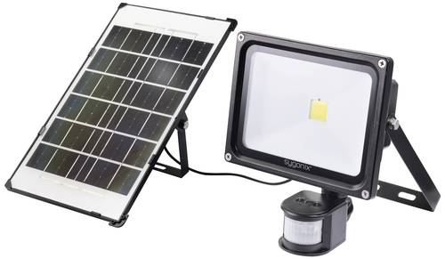 Sygonix SY-5461110 Solar-Spot mit Bewegungsmelder 30W Neutralweiß Schwarz Sygonix SY-5461110 Solar-Spot mit Bewegungsmelder 30W Neutralweiß Schwarz von sygonix