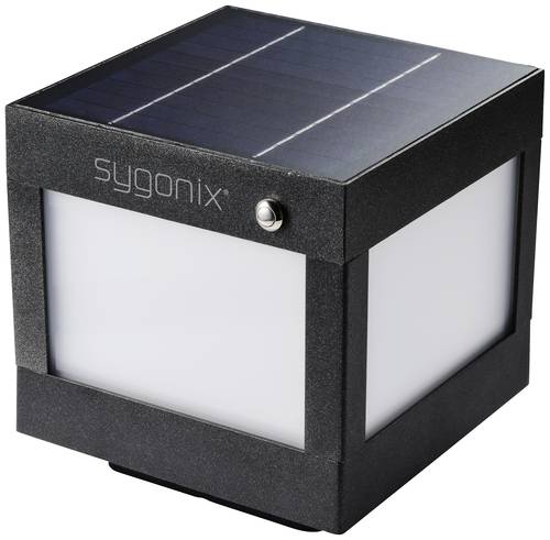 Sygonix SY-5593808 Solar-Gartenleuchte 3W Neutralweiß Schwarz von sygonix