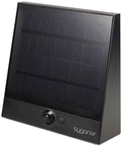 Sygonix SY-5801970 Solar-Wandstrahler mit Bewegungsmelder Neutralweiß Anthrazit-Grau von sygonix