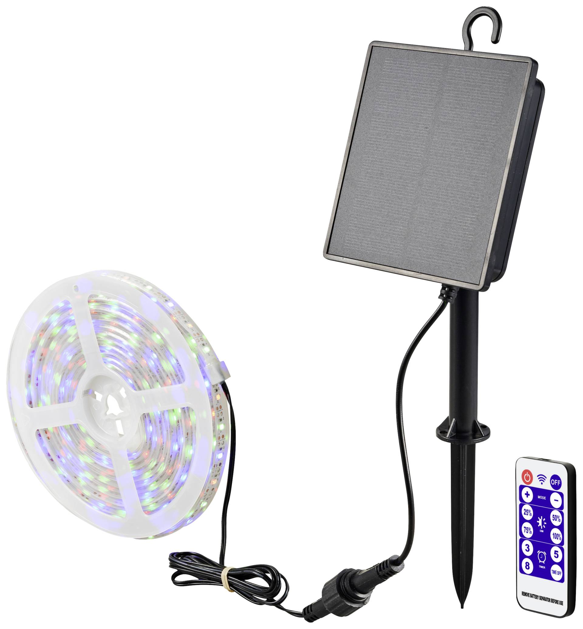 Sygonix Solar-Lichtschlauch SY-5947266 LED 1.8W RGB Transparent Sygonix Solar-Lichtschlauch SY-5947266 LED 1.8W RGB Transparent von sygonix