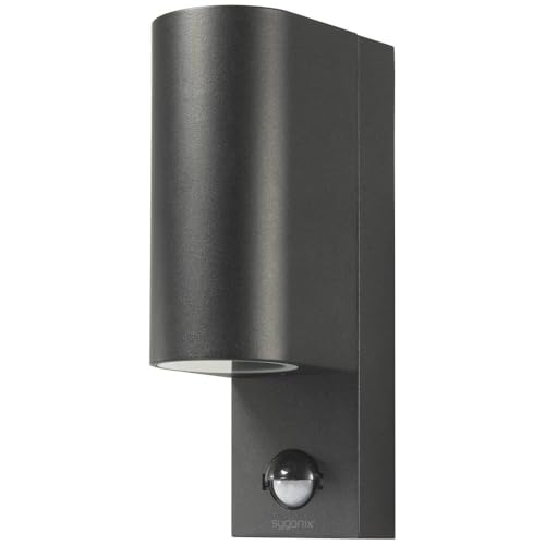 sygonix SY-6028440 LED-Außenwandleuchte mit Bewegungsmelder GU10 Schwarz sygonix SY-6028440 LED-Außenwandleuchte mit Bewegungsmelder GU10 Schwarz von sygonix