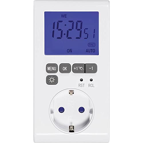 sygonix Steckdosen-Zeitschaltuhr digital Wochenprogramm 3680 W IP20 Countdown-Funktion, Timer-Funktion sygonix Steckdosen-Zeitschaltuhr digital Wochenprogramm 3680 W IP20 Countdown-Funktion, Timer-Funktion von sygonix