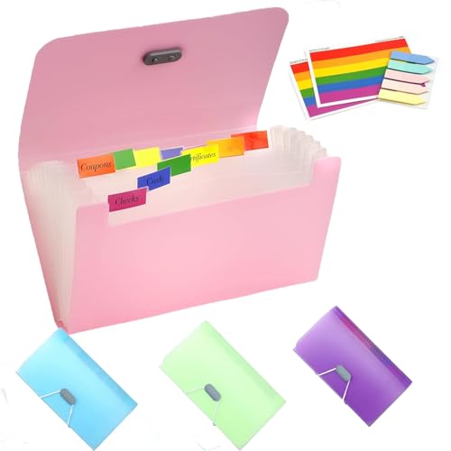 sylbx 4 StückPlastik Dokumenten,Expandierender Papierordner,Dokumententasche mit Beschriften,Ordner,Quittung Coupon Organizer,Tragbar Plastik Dokumenten Organizer,Für Home- Oder Office Dokumente sylbx 4 StückPlastik Dokumenten,Expandierender Papierordner,Dokumententasche mit Beschriften,Ordner,Quittung Coupon Organizer,Tragbar Plastik Dokumenten Organizer,Für Home- Oder Office Dokumente von sylbx