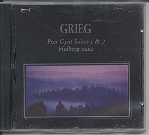 Grieg. Peer Gynt Suites 1&2 & Holberg suite. 1991 gold pressing import cd. SYCD 6003 von symphony