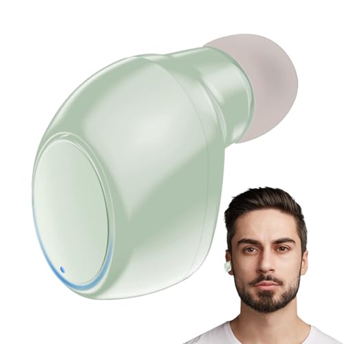 Drahtlose Ohrhörer - Kabellose Ohrhörer | Mini True Wireless-Kopfhörer | Unsichtbare Ohrhörer Für Das Linke Oder Rechte | Unsichtbarer Kopfhörer Mit Langer Akkulaufzeit, Schnelles Pairing, Mini-Oh von szaluyk