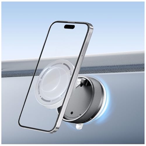 szgwtk Magnetic Phone Holder Car Mount,360 Grad Rotation, Halterung Auto Kompatibel mit iPhone 12-16 Samsung S24 Ultra Universal Vacuum Suction Handyhalter Magnet mit Magnetring für Alle Smartphones szgwtk Magnetic Phone Holder Car Mount,360 Grad Rotation, Halterung Auto Kompatibel mit iPhone 12-16 Samsung S24 Ultra Universal Vacuum Suction Handyhalter Magnet mit Magnetring für Alle Smartphones von szgwtk
