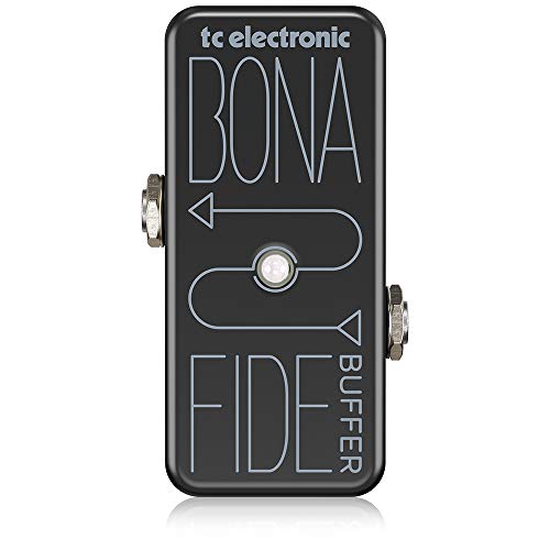 TC Electronic BONAFIDE BUFFER Ultrakompakter hochwertiger analoger Puffer mit automatischem True Bypass von t.c electronic
