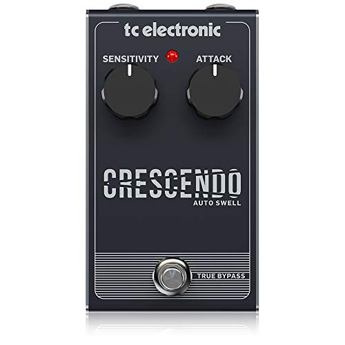 TC Electronic CRESCENDO AUTO SWELL Ansprechendes Crescendo-Pedal mit 2-Knopf-Schnittstelle für eindringliche Gitarrenlinien-Manipulation von t.c electronic