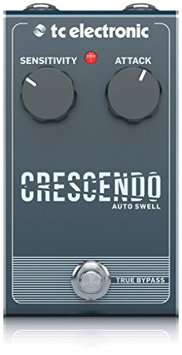 TC Electronic CRESCENDO AUTO SWELL Ansprechendes Crescendo-Pedal mit 2-Knopf-Schnittstelle für eindringliche Gitarrenlinien-Manipulation von t.c electronic