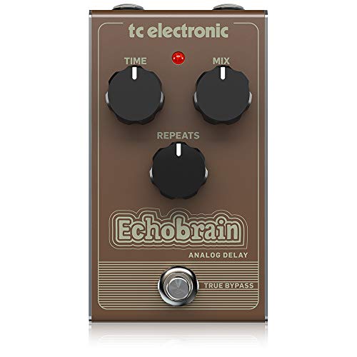 TC Electronic ECHOBRAIN ANALOG DELAY Verzögerungspedal im Vintage-Stil mit vollständig analoger Bucket-Brigade-Schaltung TC Electronic ECHOBRAIN ANALOG DELAY Verzögerungspedal im Vintage-Stil mit vollständig analoger Bucket-Brigade-Schaltung von t.c electronic