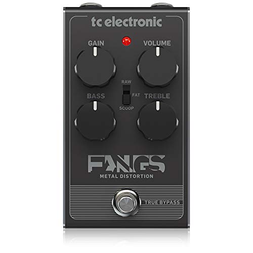 TC Electronic FANGS METAL DISTORTION Ultradicke High-Gain-Verzerrung mit super straffer Ansprache von t.c electronic