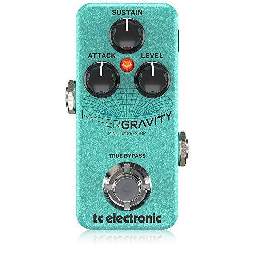 TC Electronic HYPERGRAVITY MINI COMPRESSOR Hochmoderne Multiband-Komprimierung mit fortschrittlichem MD3-Multiband-Dynamik-Algorithmus für professionell polierte Töne von t.c electronic