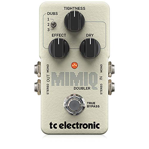 TC Electronic MIMIQ DOUBLER Bahnbrechendes Gitarren-Doubler-Pedal mit 3 Spuren von t.c electronic