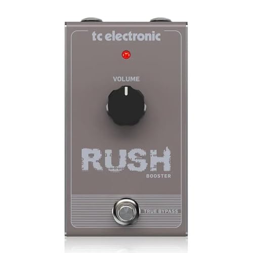TC Electronic RUSH BOOSTER Ultra-transparenter Clean Boost mit kraftvollem 20 dB Gain TC Electronic RUSH BOOSTER Ultra-transparenter Clean Boost mit kraftvollem 20 dB Gain von t.c electronic