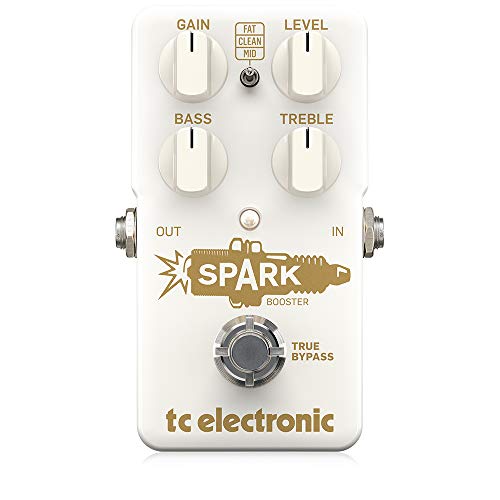 TC Electronic SPARK BOOSTER Fantastisches Booster-Pedal mit Gain-Regler und aktivem EQ von t.c electronic