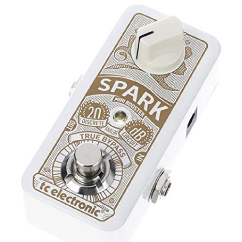 TC Electronic SPARK MINI BOOSTER Ultrakompaktes Booster-Pedal mit PrimeTime-Schaltung und vollständig analogem Design von t.c electronic