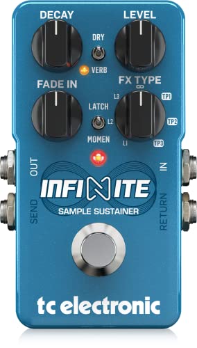 TC Electronic Sample Sustainer Effect Pedal INFINITE SAMPLE SUSTAINER TC Electronic Sample Sustainer Effect Pedal INFINITE SAMPLE SUSTAINER von t.c electronic