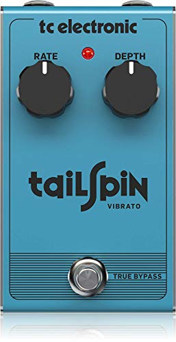 TC Electronic TAILSPIN VIBRATO Klassisches True-Pitch-Vibrato mit vollständig analogem Bucket-Brigade-Design von t.c electronic