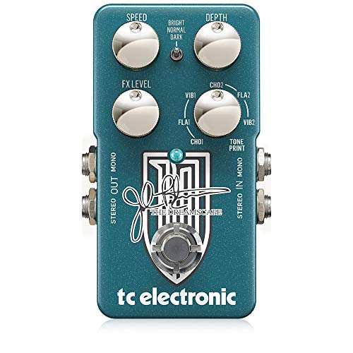 TC Electronic THE DREAMSCAPE John Petrucci Signature Modulationspedal mit mehreren Modulationstypen, Voicing-Schalter und integrierten TonePrints* von t.c electronic