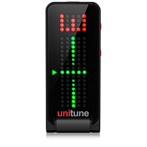 TC Electronic UNITUNE CLIP NOIR Schwarzes Clip-On-Stimmgerät Mit Strobe- und Chromatischen Modi und 108 LED-Matrixanzeige Für Kompromisslose Stimmqualität TC Electronic UNITUNE CLIP NOIR Schwarzes Clip-On-Stimmgerät Mit Strobe- und Chromatischen Modi und 108 LED-Matrixanzeige Für Kompromisslose Stimmqualität von t.c electronic
