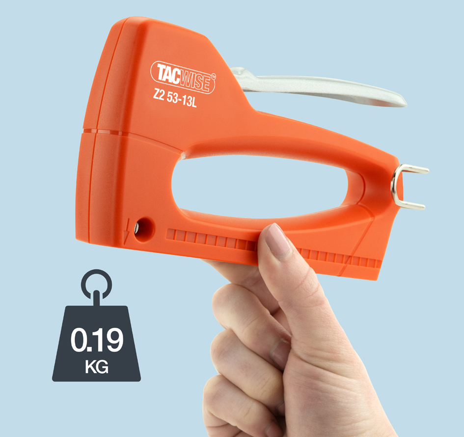 TACWISE Handtacker Z2 53-13L, Kunststoff, orange/silber von tacwise