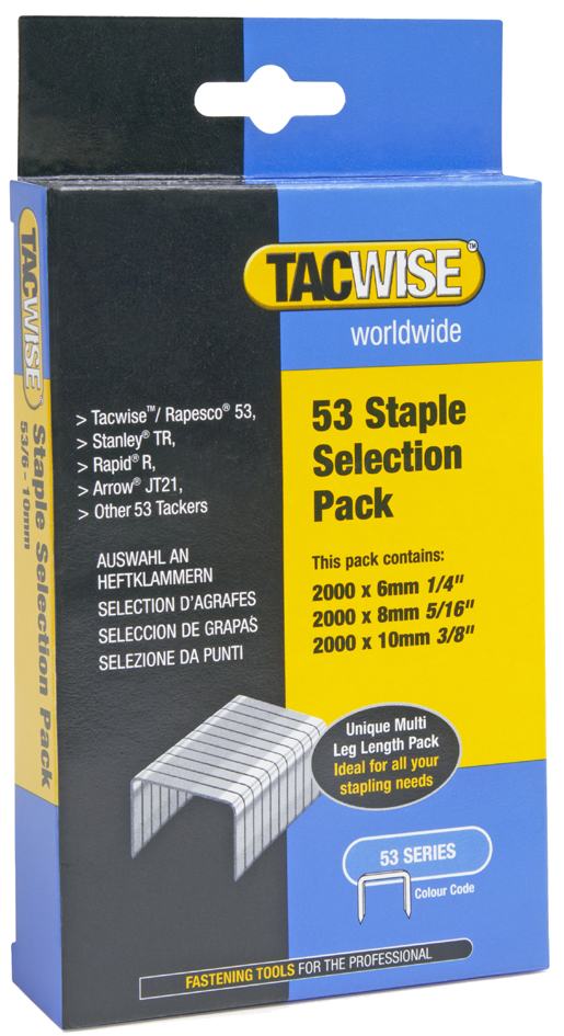 TACWISE Heftklammern Multipack 53, verzinkt von tacwise