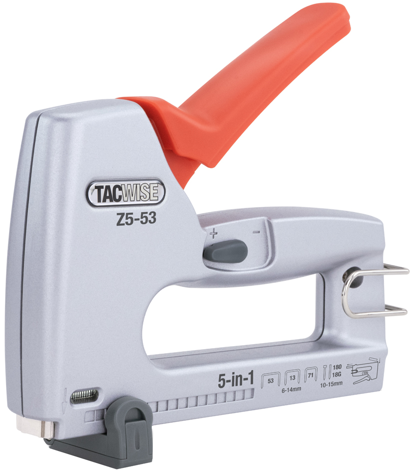 TACWISE Tacker/Nageltacker Z5-140 (5-in-1), silber/orange von tacwise