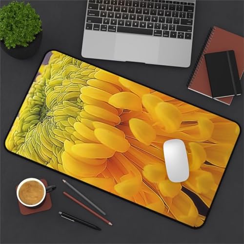Mauspad XXL, 1200x600x3mm Großer Mousepad, Mouse Pad Gaming, Tischunterlage Large Size, Spezielle Oberfläche Verbessert Präzision und Geschwindigkeit für Home Office (Bananenfrucht) von taesdvry