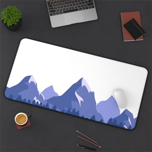 Mouse Mat,1500x800x2mm Gaming Mouse Pad, XXL Gaming Mousepad, Improved Precision and Speed Table mat Large Size, Laptop, Office, Home and Travel (Hills Blue) von taesdvry