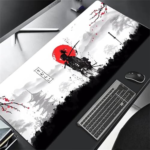 Mouse Mat,1500x800x2mm Gaming Mouse Pad, XXL Gaming Mousepad, Improved Precision and Speed Table mat Large Size, Laptop, Office, Home and Travel (Ink Painting Moon) von taesdvry
