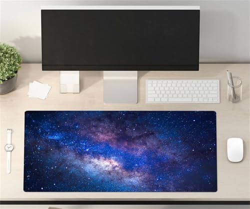 Mouse Mat,1500x800x2mm Gaming Mouse Pad, XXL Gaming Mousepad, Improved Precision and Speed Table mat Large Size, Laptop, Office, Home and Travel (Starry Sky) von taesdvry